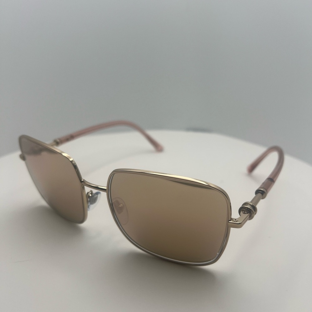 Bulgari Gold and Pink Sunglasses
